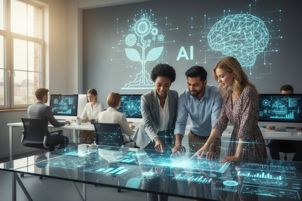 Professional image illustrating Understanding AI for Business Growth