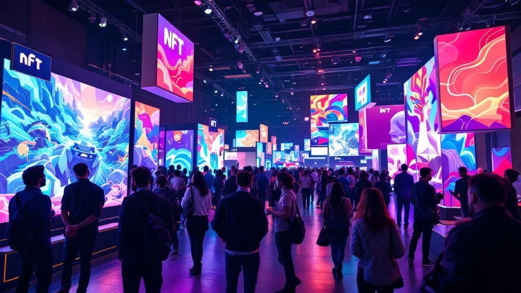 Showcasing NFT Art at Blockchain Events in 2025