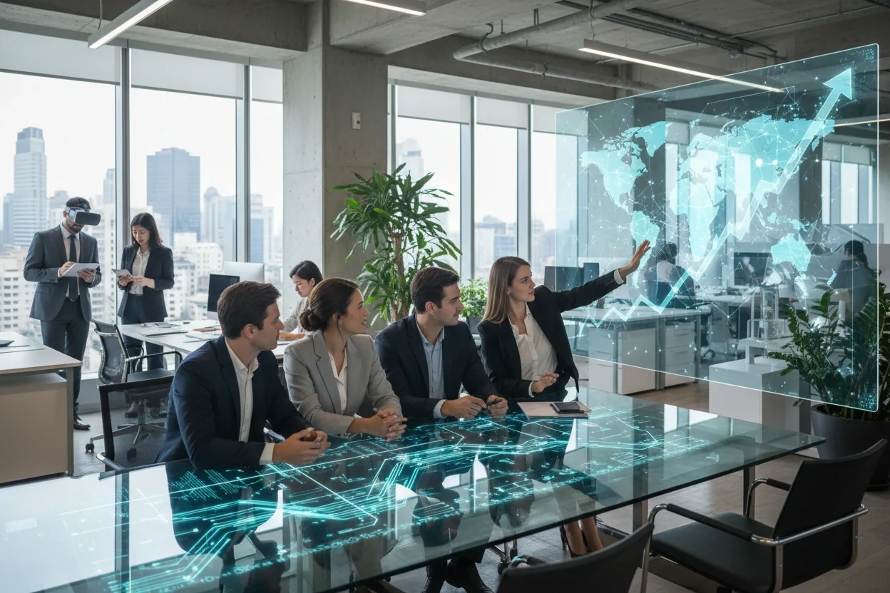 Professional image illustrating Implementing AI Growth Strategies