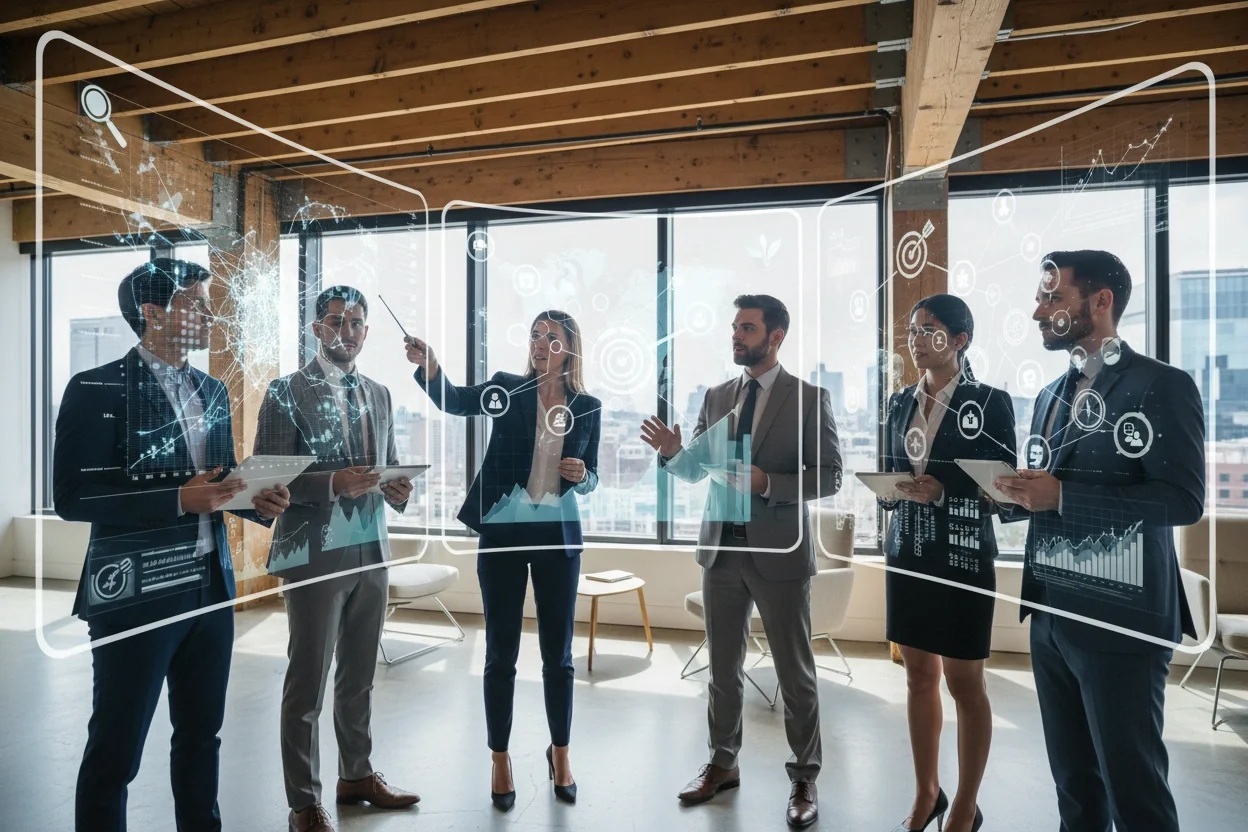 Professional image illustrating Effective AI Growth Strategies
