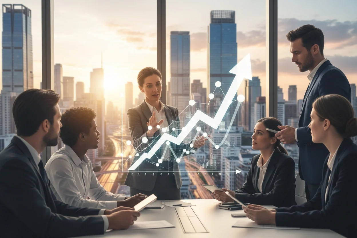 Professional image illustrating Understanding AI for Business Growth