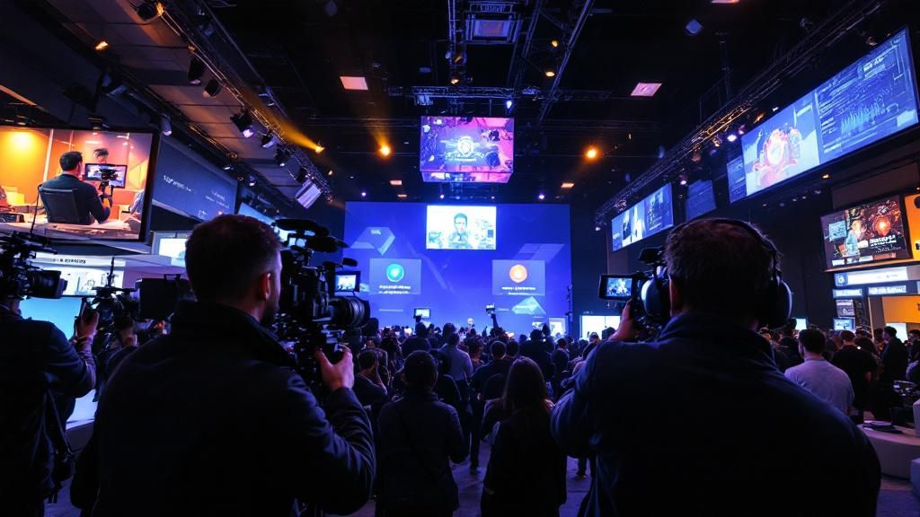 The Power of Media in Blockchain Events