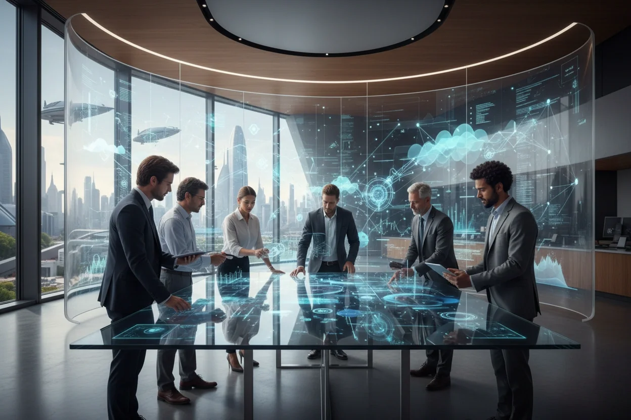 Professional image illustrating Key Emerging Trends in the NFT Market