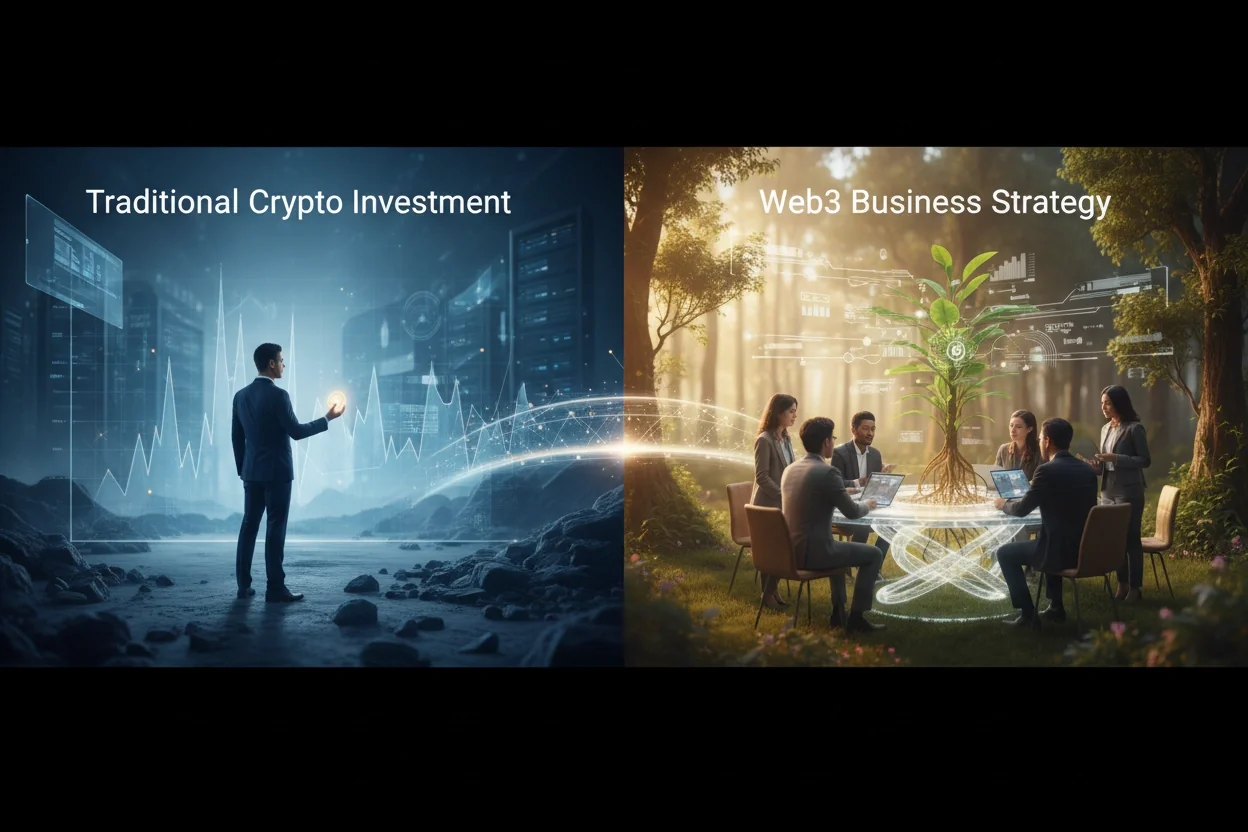 Web3 Business Strategy vs. Traditional Crypto Investment